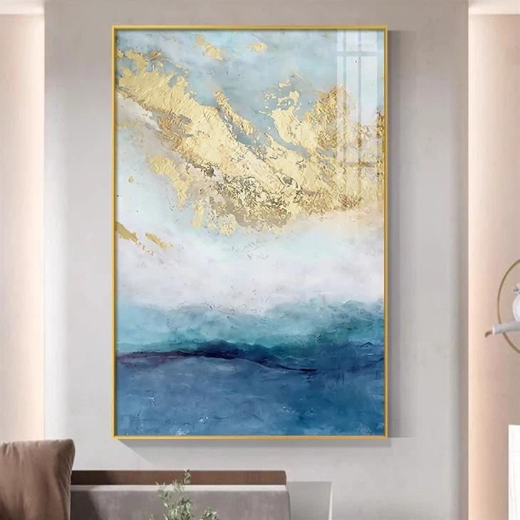 Abstract Crystal Porcelain Painting