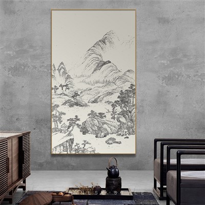 Yuan Dynasty Landscape Painting